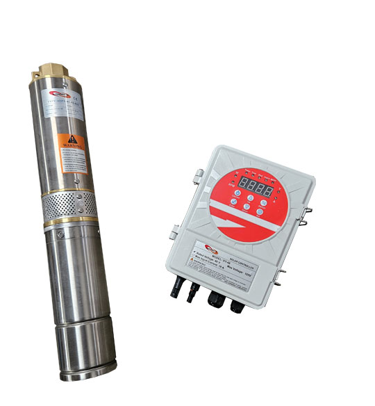 DC SOLAR KIT 4” DC ONLY BRUSHLESS 1100W (PUMP, MOTOR, CONTROLLER)
